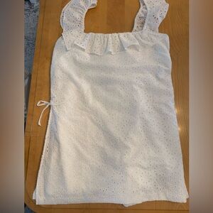 Lilly Pulitzer Resort White Zoya Ruffle Romper